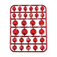 TAPONES DE TORNILLOS DE LUJO ROJO