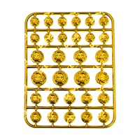 TAPONES DE TORNILLOS DE LUJO DORADO