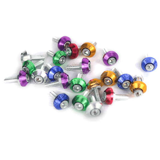 TORNILLOS LISO DE LUJO PARA PLACA UNIDAD - KMMOTOSHN