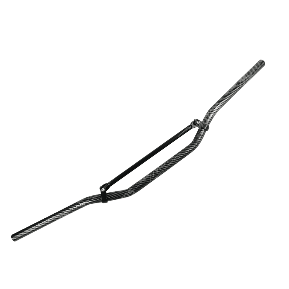 TIMON DE ALUMINIO CROSS FIBRA DE CARBONO – KMMOTOSHN
