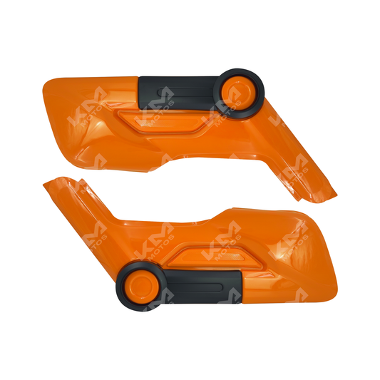TAPADERA LATERAL HONDA NAVI NARANJA - KMMOTOSHN