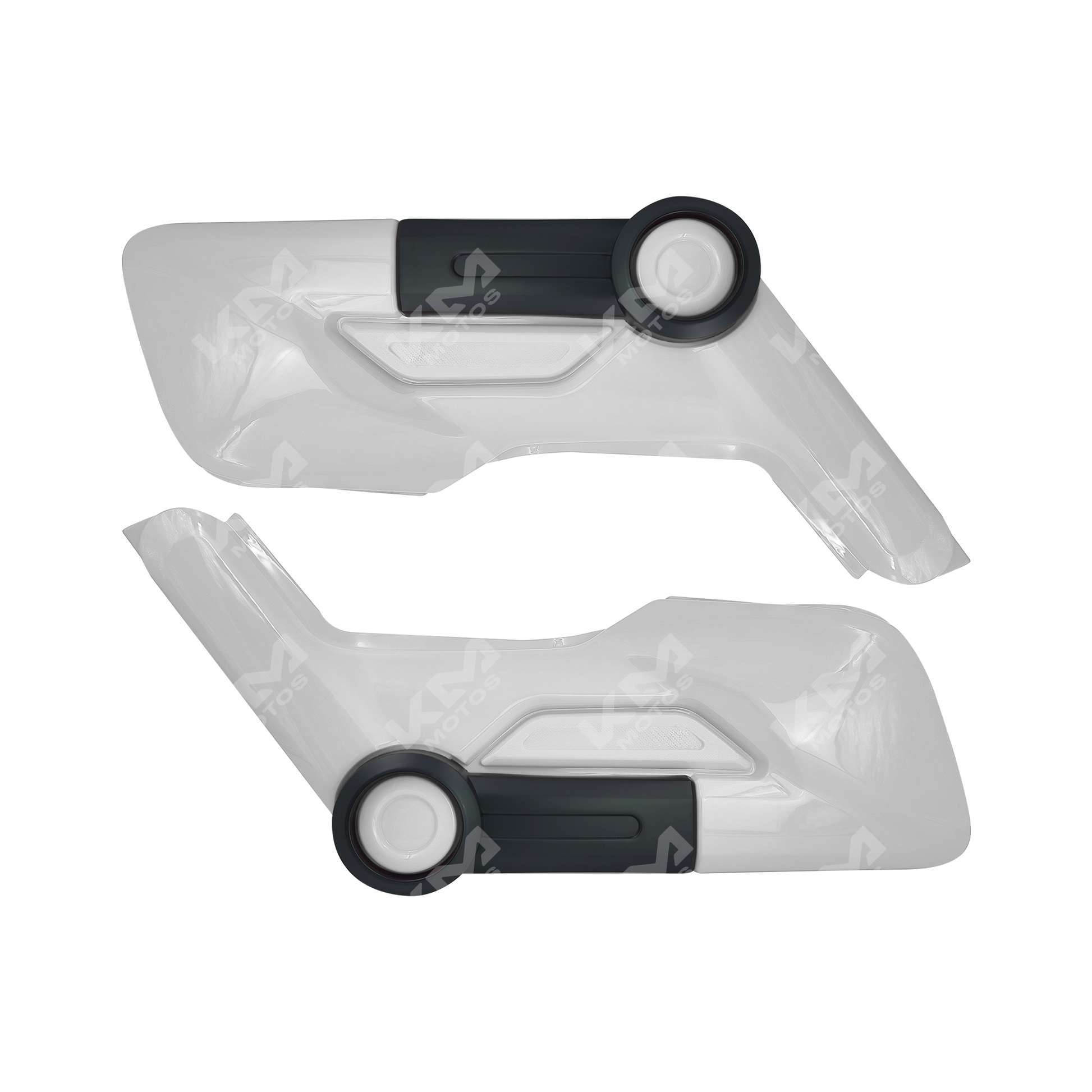 TAPADERA LATERAL HONDA NAVI BLANCO - KMMOTOSHN