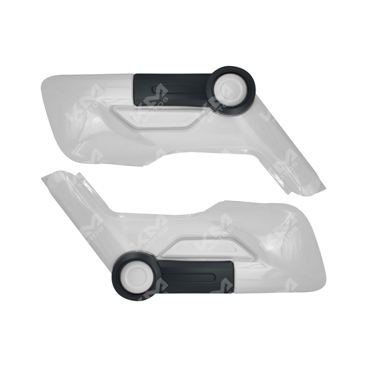 TAPADERA LATERAL HONDA NAVI BLANCO - KMMOTOSHN