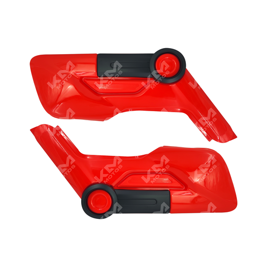 TAPADERA LATERAL HONDA NAVI ROJO - KMMOTOSHN