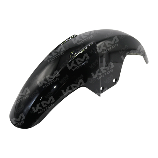 Guardafangos Orix HJ125-7 del en color negro, con diseño resistente y ajustado para motocicleta.