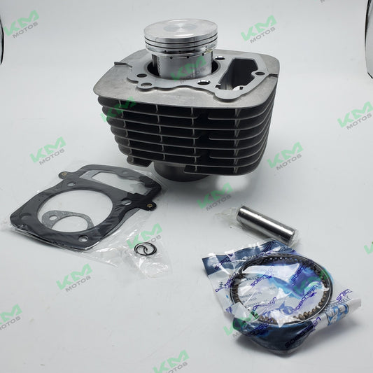 Cilindro completo para motocicleta CB250, BYQ250 o XL250, marca Universal, muestra detalles del cilindro de motor.