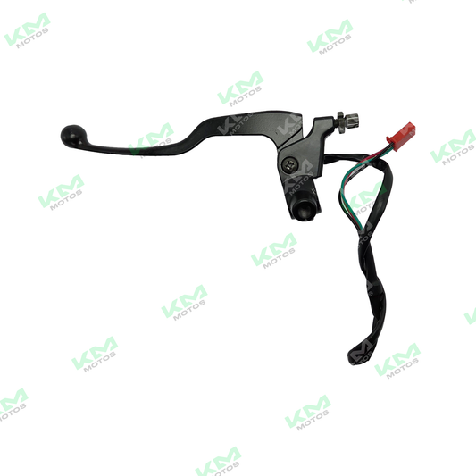 Manecilla de clutch para motocicleta NS200 Katana, pieza de repuesto Universal, muestra la manecilla en color negro y detalles metálicos