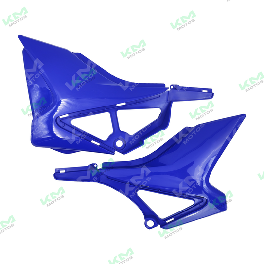 Tapaderas de batería Universal XM200Z azul, protección para batería con acabado resistente y diseño compacto.