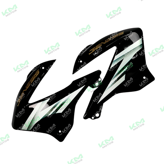Tapadera de tanque negra Universal XM200, cobertor resistente para tanque de almacenamiento, visible en la imagen.