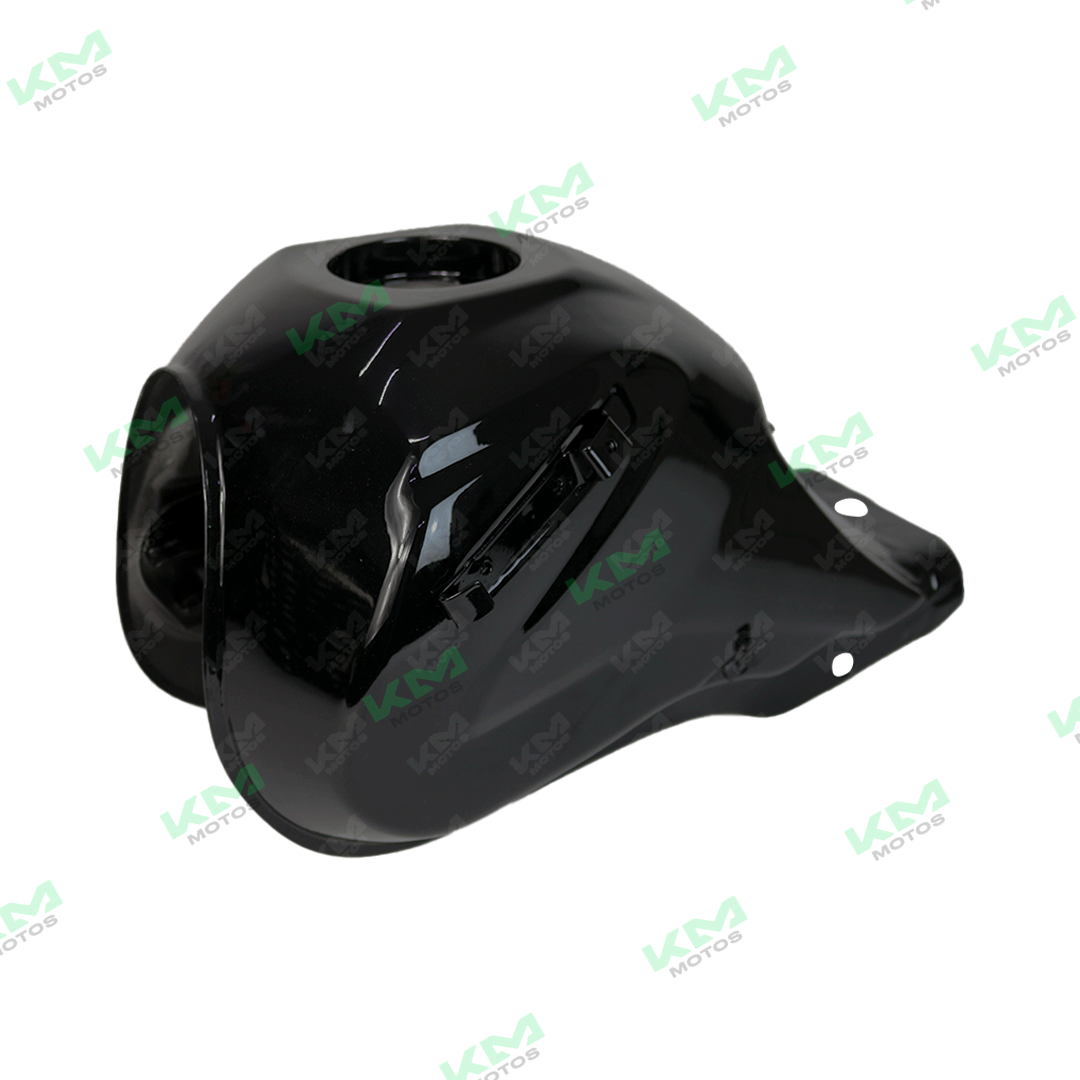 Tanque negro Universal ZX150L, de forma rectangular, con válvula y conexiones visibles en la imagen.