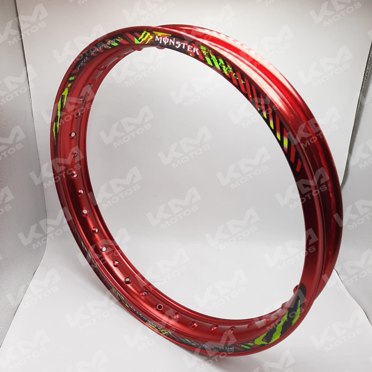 Aro 1.85*18 Aluminio Rojo