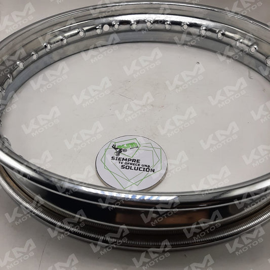 Aro 2.15*17 Cromado Trasero Metal