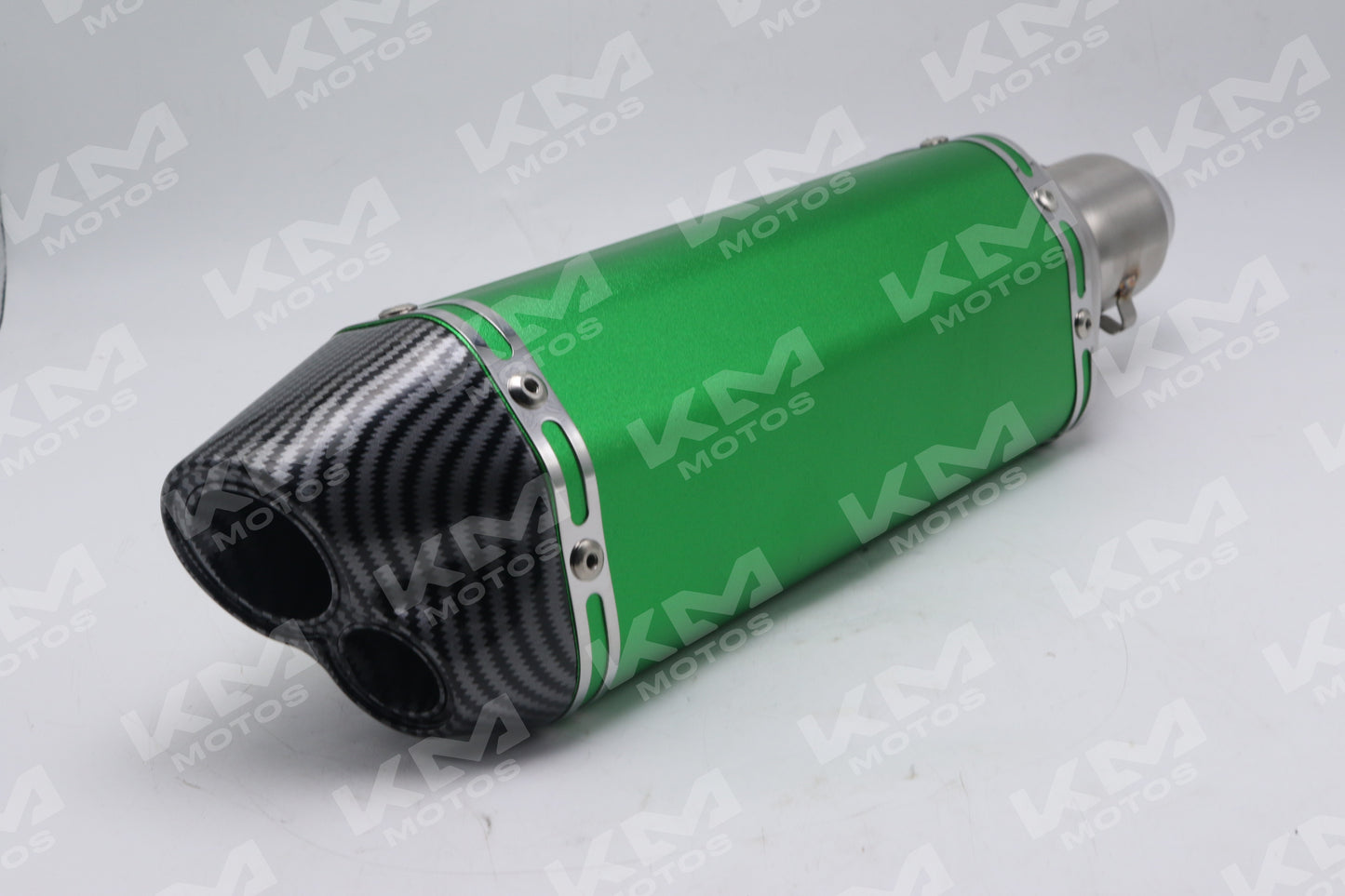 Bazuka Akrapovic Doble Salida Verde