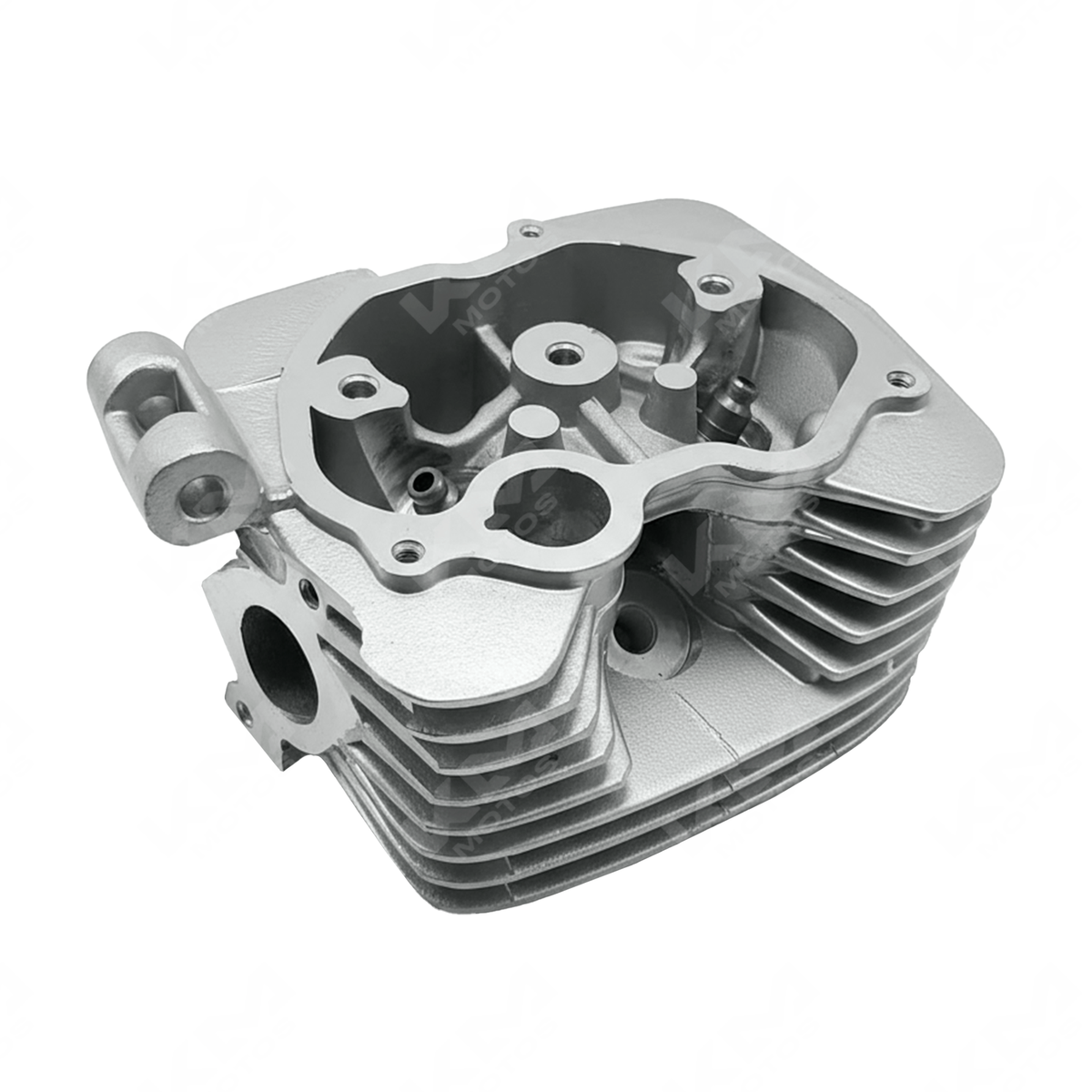 Culata completa KMMOTOSHN para XM200, CG200 y GYA200, muestra detalles de la culata de motocicleta en la imagen