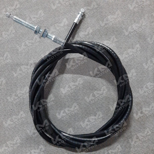 Cable de embrague Bajaj para mototaxi RE 175/205, cable de clutch resistente y duradero, visible en la imagen KM-EC0220.