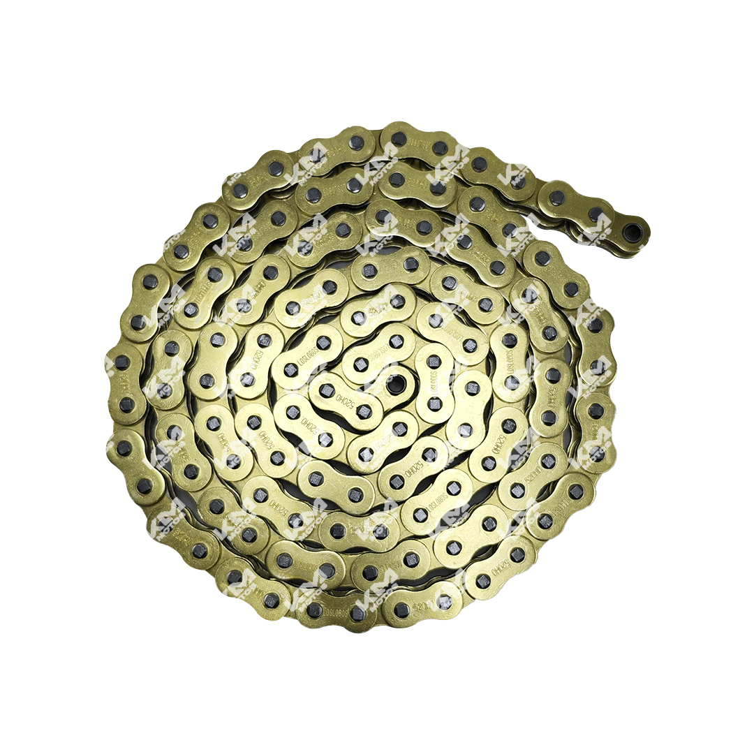 CADENA 520H/118L /120l DORADA REFORZADA + ORING