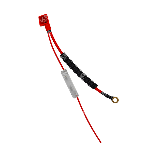 CABLE DE BATERIA + PORTAFUSIBLE - KMMOTOSHN