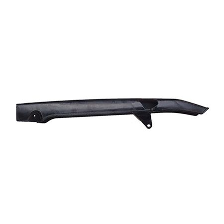 CUBRE CADENA YBR125 ALUMINIO NEGRO
