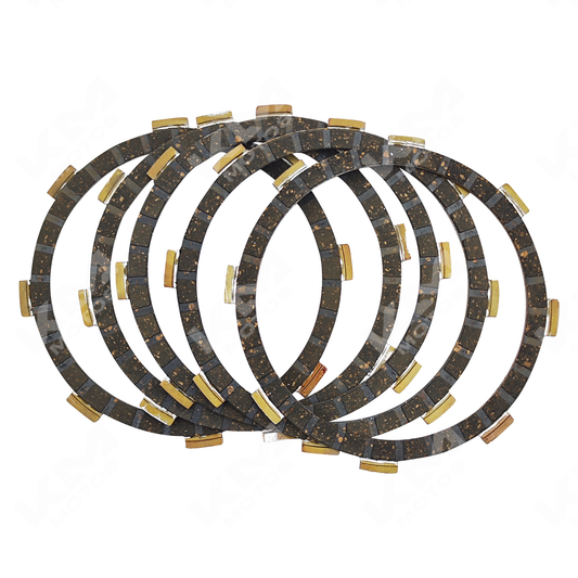 Discos de embrague Diamond para DT175, CRUX y XTZ125, juego de 5 discos de clutch en imagen.