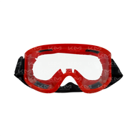 GAFAS TRANSPARENTES ROJA
