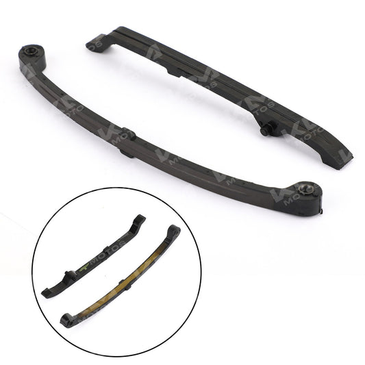 Guía de cadena GXT200/KMF200 de plástico para tensor de tiempo, compatible con marcas universales, en color negro.
