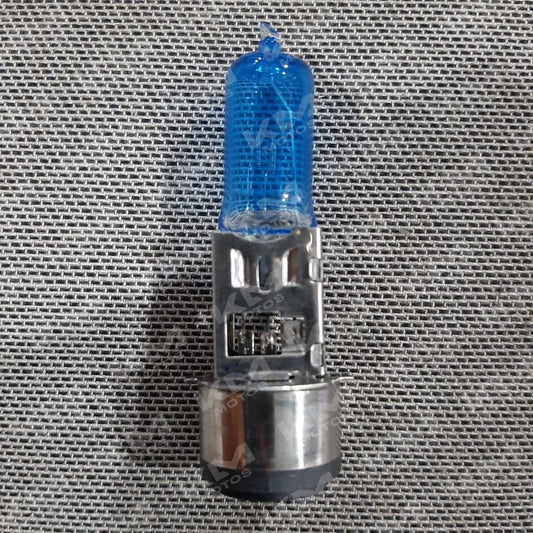 Luz de foco principal Universal Halógena 2 contactos Xenón azul, luz brillante y de alta calidad para vehículos.