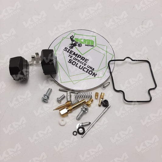 Kit de agujas de carburador Universal FZ160, componentes para ajuste y reparación de carburadores en motocicletas.