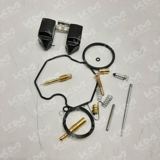 Kit de agujas de carburador Universal para CG200 y GYA200, incluye flote y componentes para reparación de carburador.