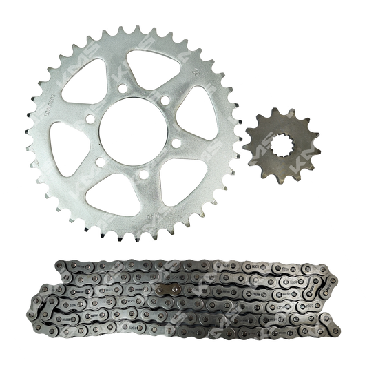 Kit de tracción 39T/13T para 520H GXT200, engranajes de arrastre en metal, componentes del kit de tracción.