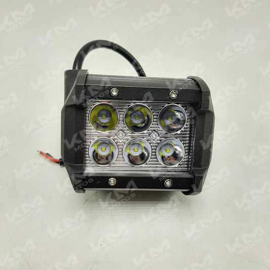 Luz LED 6P Cuadrada Metal