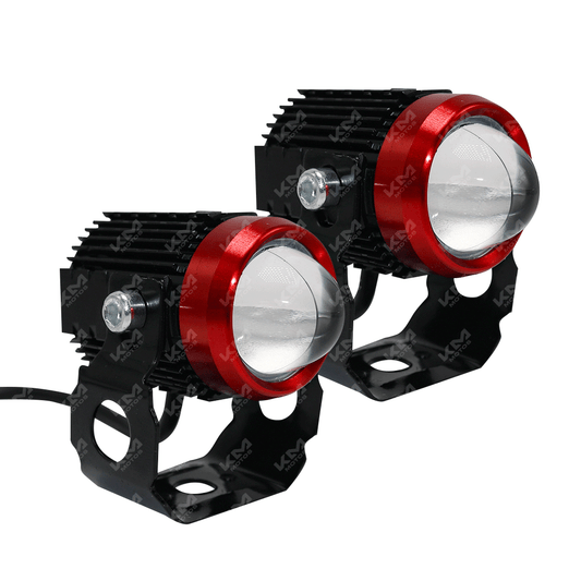 LUZ LED M9 DUOS BICOLOR + LUPA ALTO ALCANCE