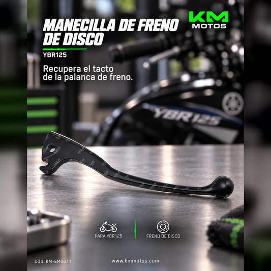 MANECILLAS DE FRENO YBR125 DE DISCO — KM-EM0011 | KM Motos