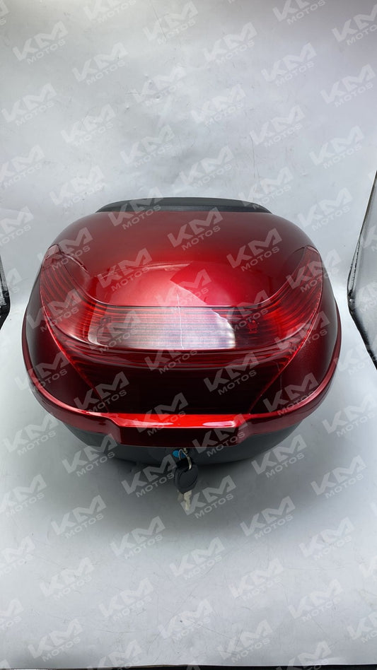 Maletero o Baul para Moto Rojo