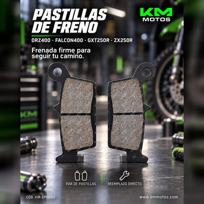 PASTILLA DE FRENO DRZ400/FALCON400/GXT250R/ZX250R