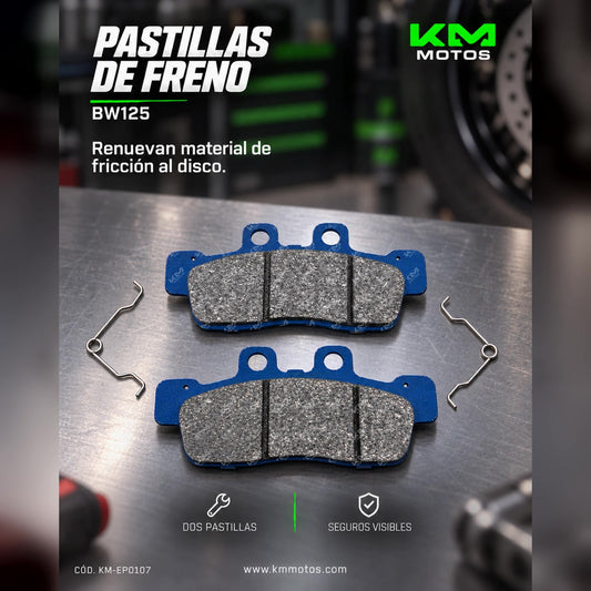 PASTILLA DE BW125 — KM-EP0107 | KM Motos