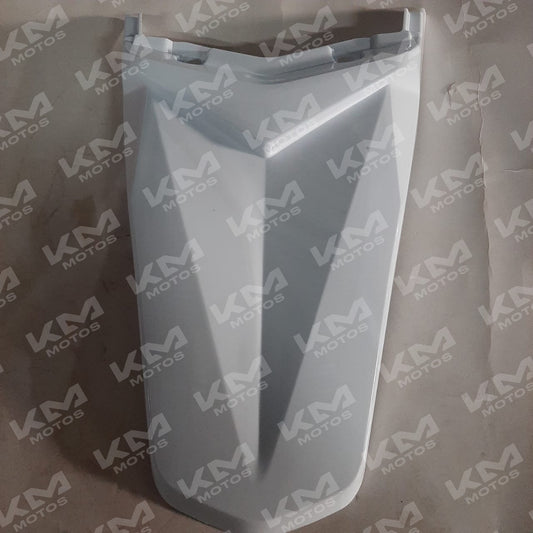 Cola Supermoto blanca para KTM, pieza de repuesto, con acabado en color blanco y diseño específico para motos off-road.