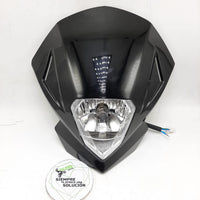 CARENA SOLA DE SUPERMOTO NEGRA