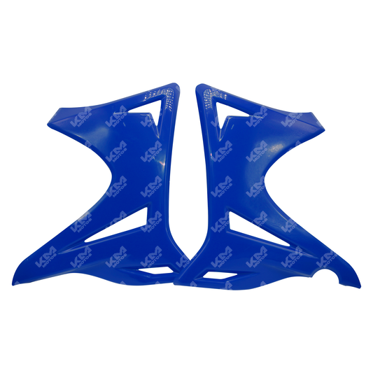 Cobertor de tanque Genesis GXT/KMF200 en color azul, diseñado para proteger y cubrir tanques de almacenamiento.