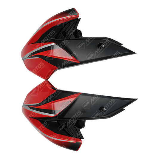 COVERTOR DE TANQUE NS200 PULSAR ROJO - KMMOTOSHN