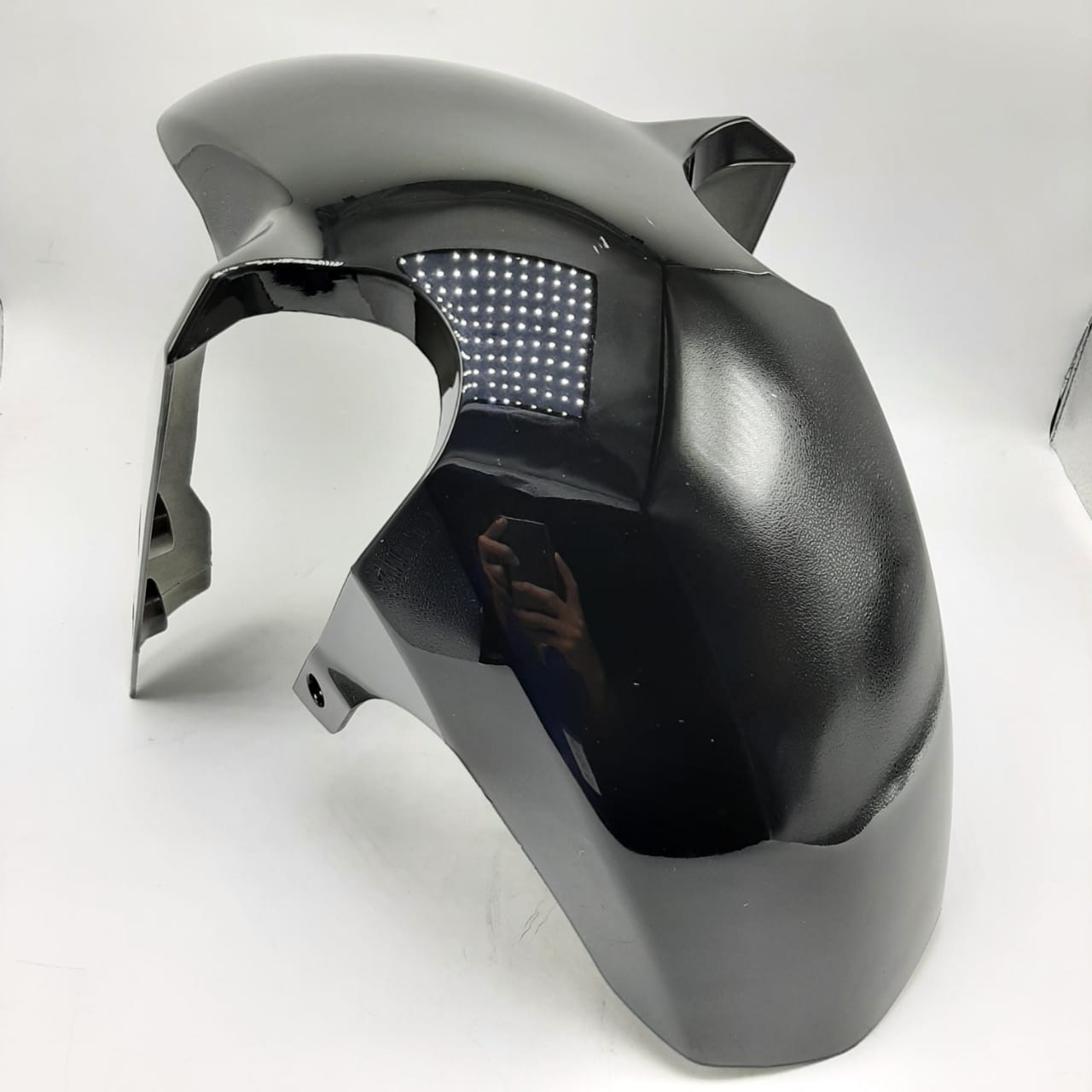 GUARDAFANDO CB190 DELANTERO NEGRO