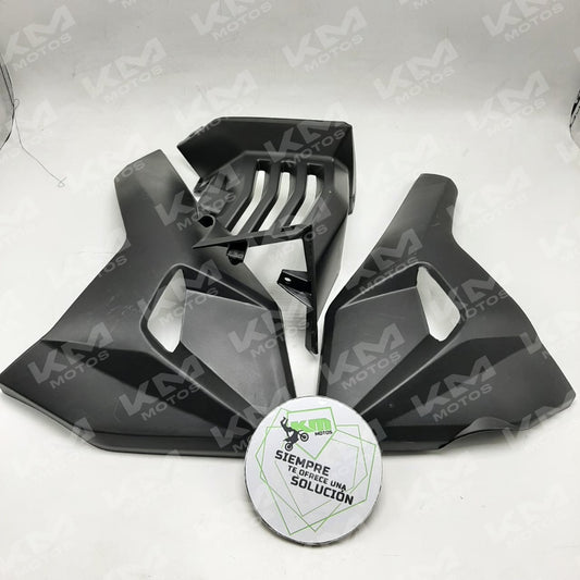 Pechera Universal 150Z/NS200/CR1/CR5 3 Piezas Blanco