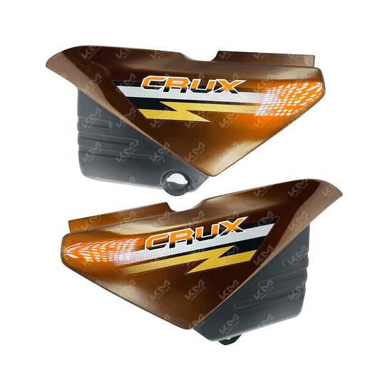 TAPADERAS LATERALES ZX150L/ZX200L NARANJA