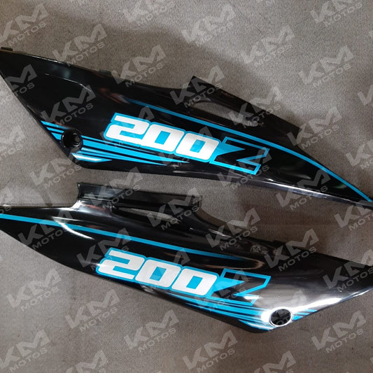 Tapaderas Laterales XM200Z Negra
