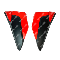TAPADERAS LATERALES FT125 SPORT ROJO