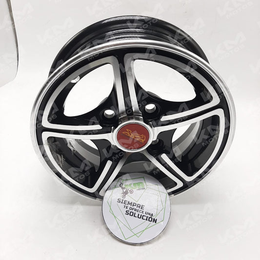 Rin de Lujo Mototaxi 5 Aspas Negro