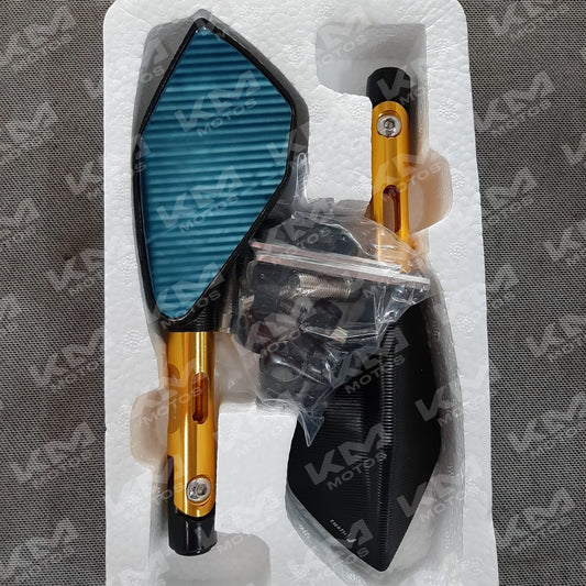 Retrovisores de Lujo Racing Dorado