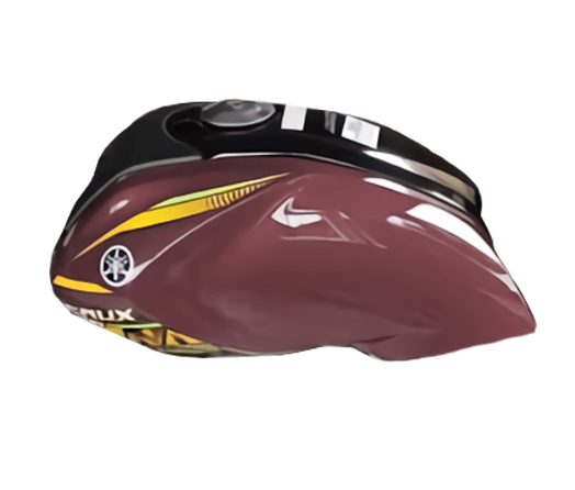 TANQUE CRUX110 MARRON/ROJO