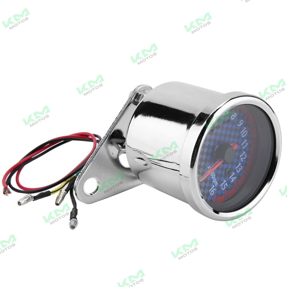 Tacómetro universal LED de lujo Guzack, mostrador digital con iluminación brillante y diseño moderno, para vehículos y motos.