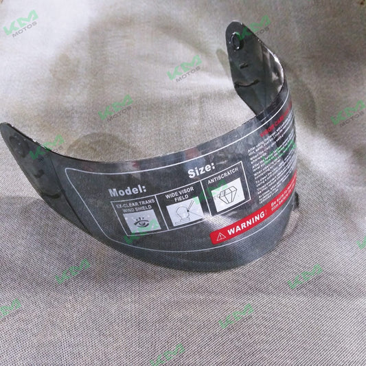 Visera Polarizada para Casco Cerrado Grande de Marca