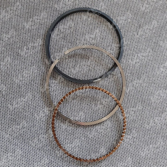 Anillos de pistón Senli para motor CG200, GYA200, TX200 y DM200 de 198cc y 67mm, mostrados en la imagen KM-FA0036.